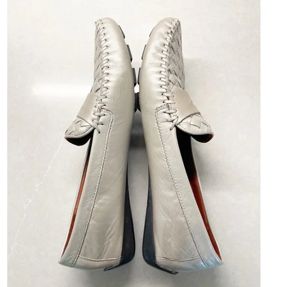 ROBERT ZUR  PETRA TRUE GLOVE LEATHER WOVEN DRIVING LOAFER - Picture 8 of 16